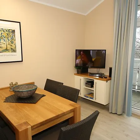Апартаменты Haus Blick Zur 15 Mit Gratis Sauna- Und Schwimmbadnutzung Im Ahoi Sellin Гёрен